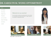 Tablet Screenshot of dr-wong.com